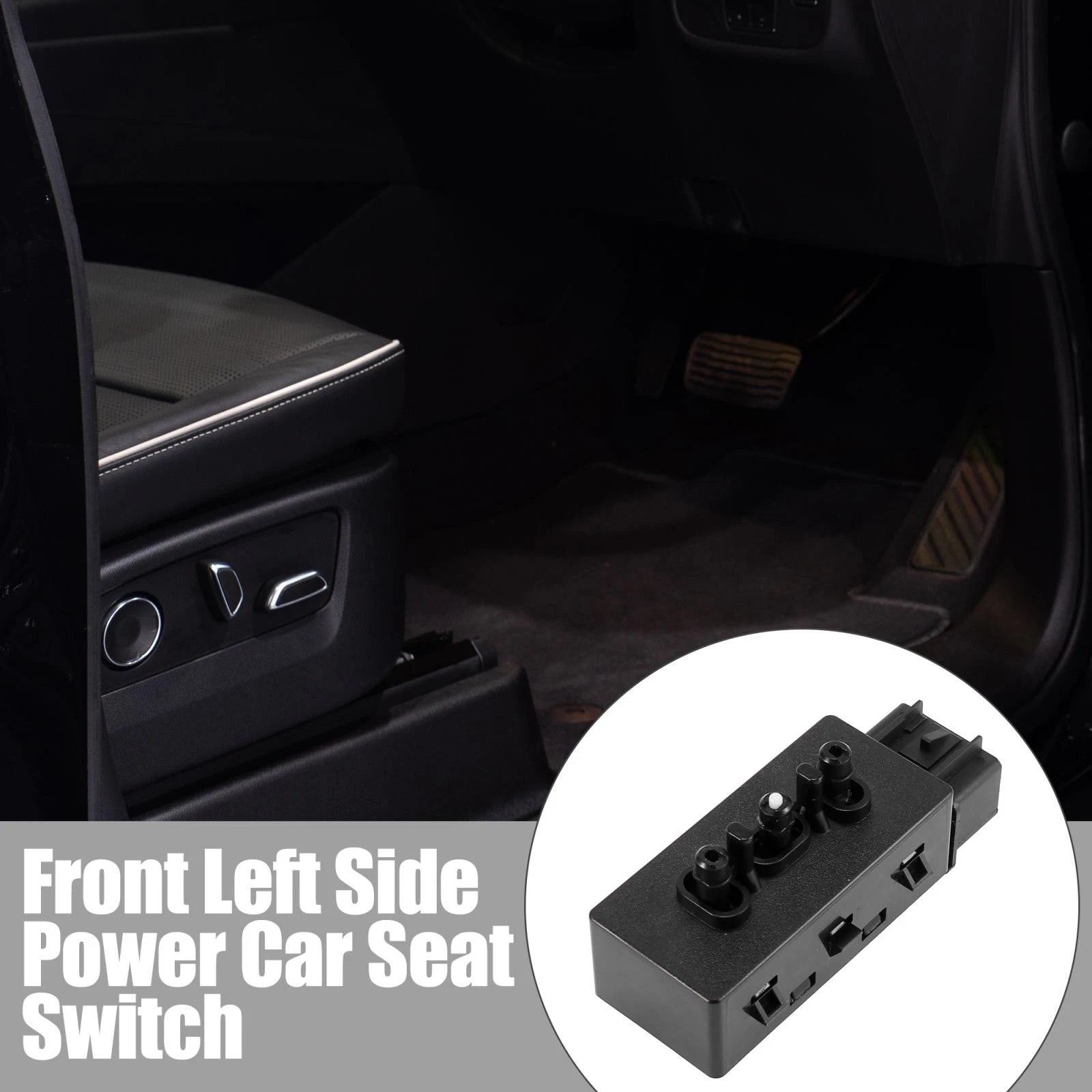 Power Seat Switch Front Left 6 Way Replacement for Chevrolet Buick (1995–2000)