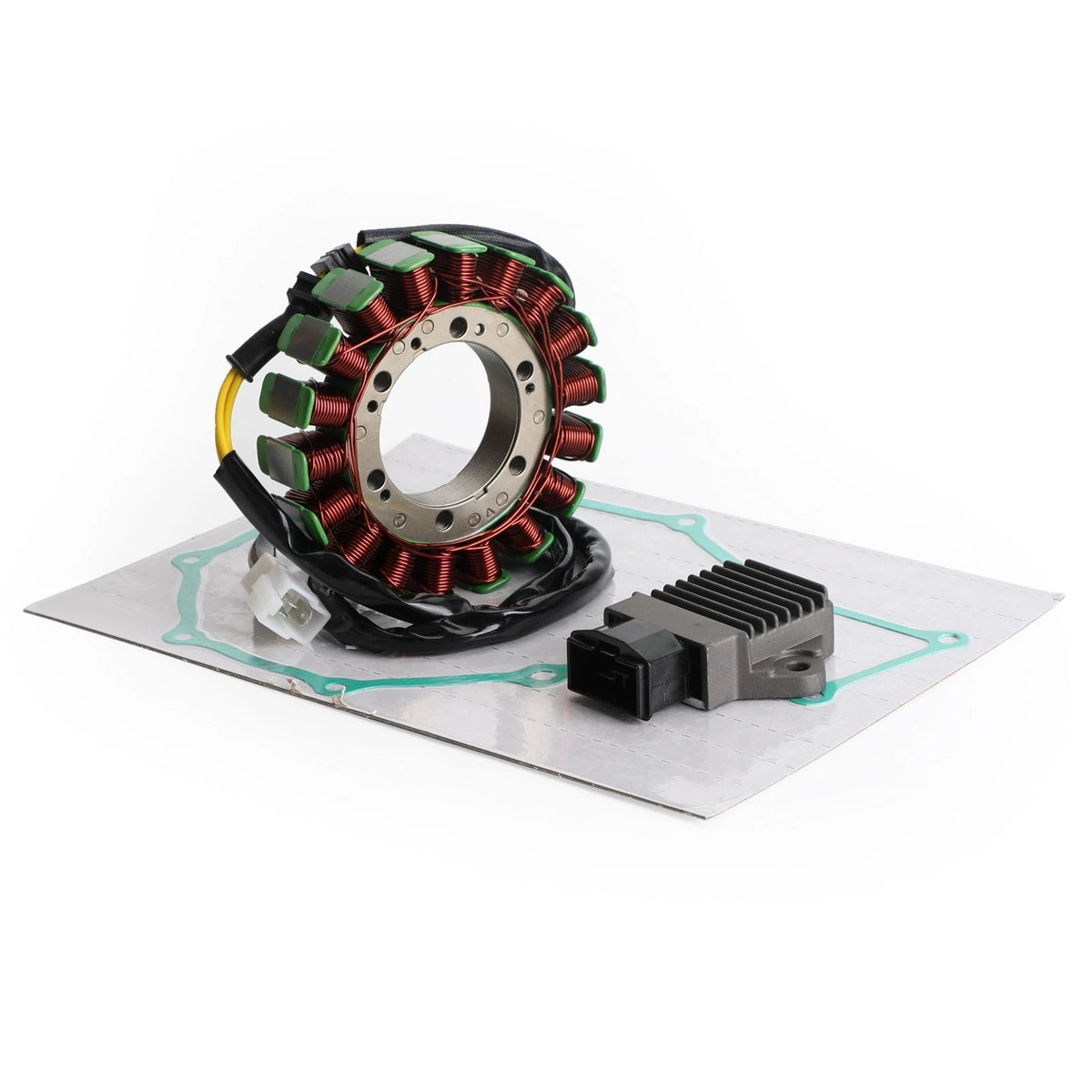 Magneto Stator + Voltage Rectifier + Gasket for Honda VT750 C C2 Shadow ACE (1997–2000)