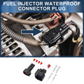 2 Pin Fuel Injector Waterproof Connector Plug for Chevrolet (2011–2018)