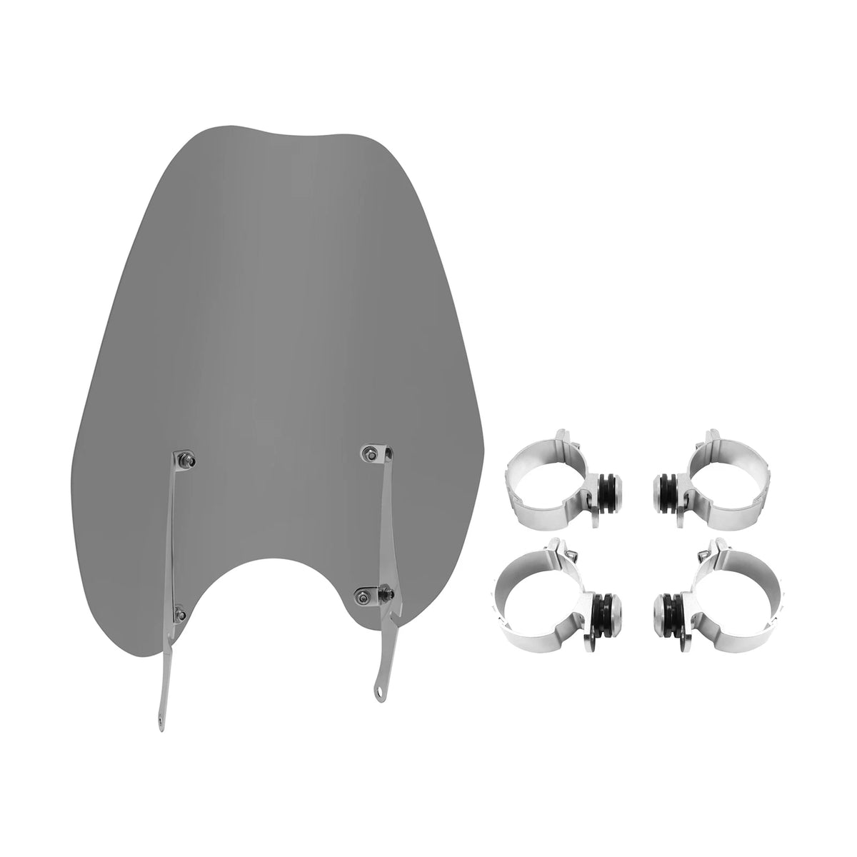 Smoke Windscreen for Harley Softail Street Bob (2018–2023) & 49mm Clamps