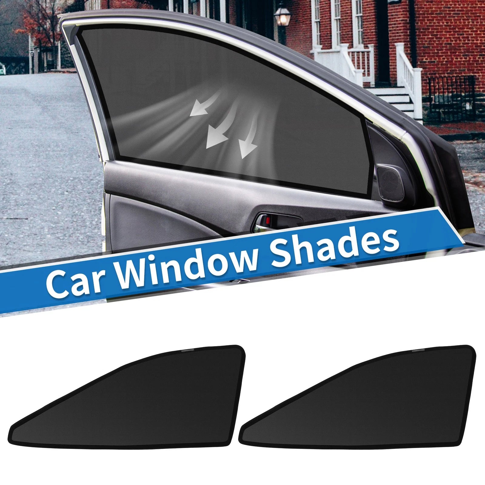 Car Window Cover Replacement for Toyota Crown 220 Series Net Black (2013–2018)