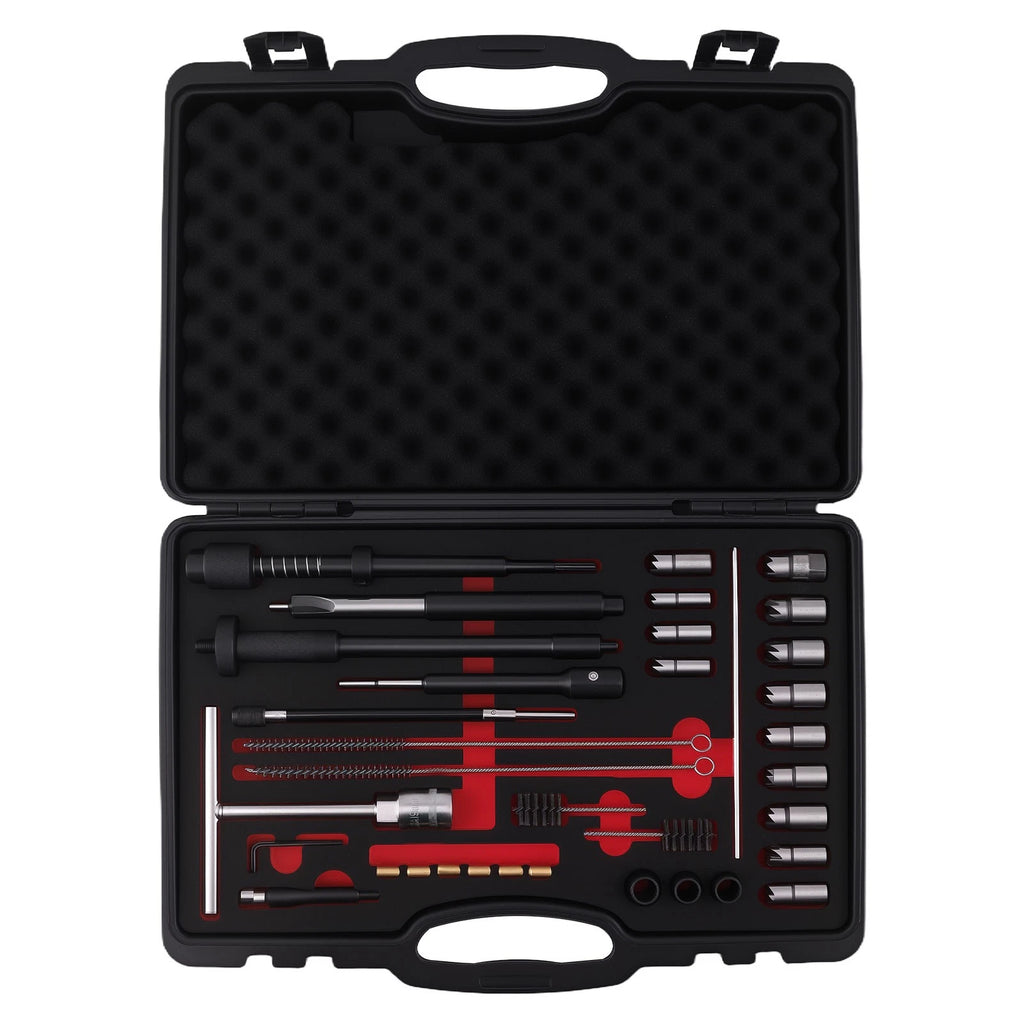35 PCS Diesel Injector Seat Cutter Set for