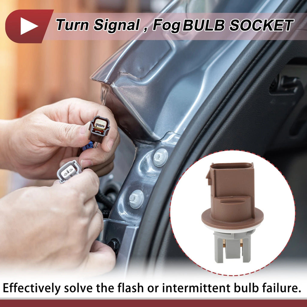 Turn Signal Light Socket for Ford (No.ZFC02280UA)