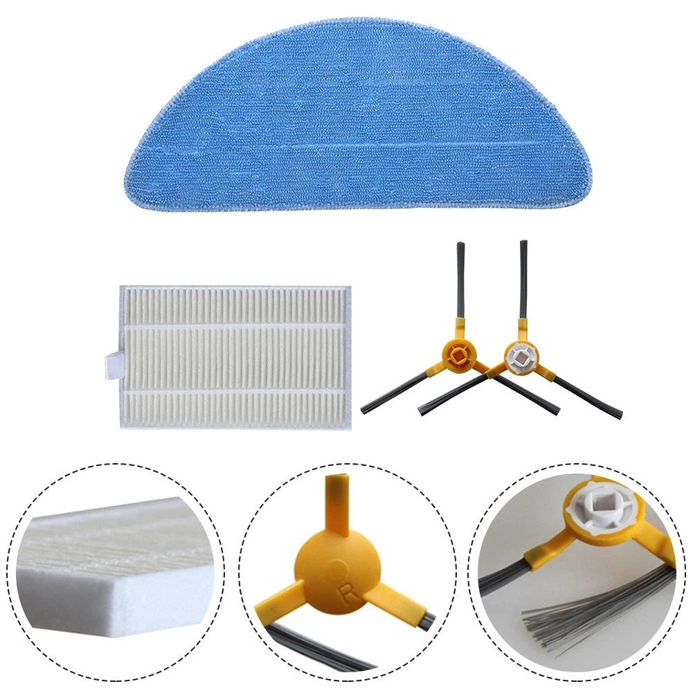 Side Brush Filter for Mop Vacuum Cleaner
