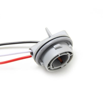 2X 1157 Car Bulb Holder Socket Adapter for LED Light Wiring Connector