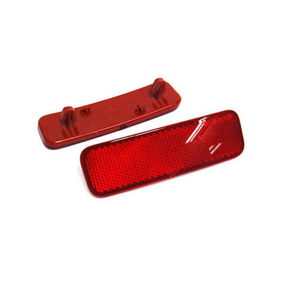 1 Pair Rear Bumper Reflector Light Lens Cover for Ford Transit Van (2013–Present)