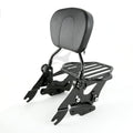Backrest Pad Sissy Bar Rack for Harley Touring (2009–2013)