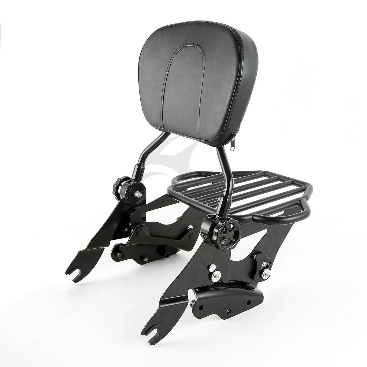 Backrest Pad Sissy Bar Rack for Harley Touring (2009–2013)