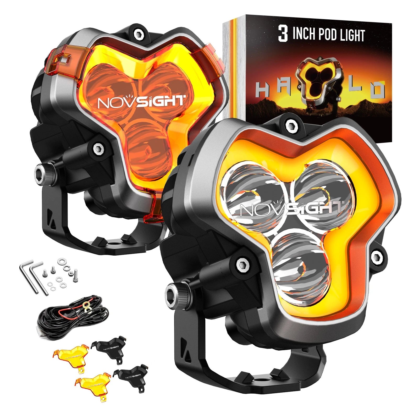 3" LED Work Light Pod for Off-Road Trucks
