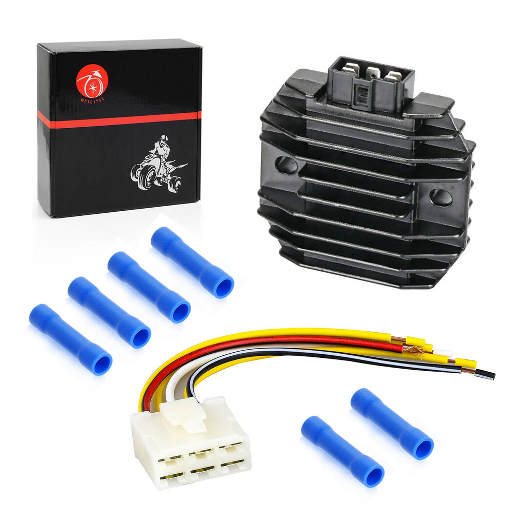 Voltage Rectifier Regulator + Plug for Yamaha YZF R1 (1998–2001) / YZF R6 (1999–2005)