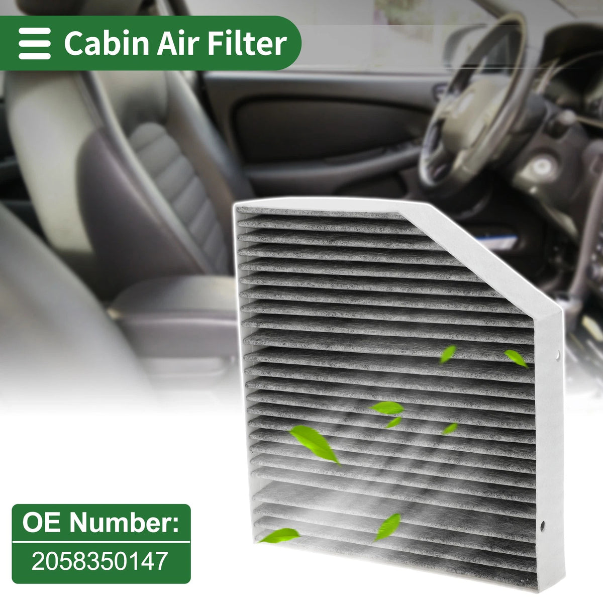 Cabin Air Filter Replacement for Mercedes-Benz AMG GT (C192) (2024–2024)