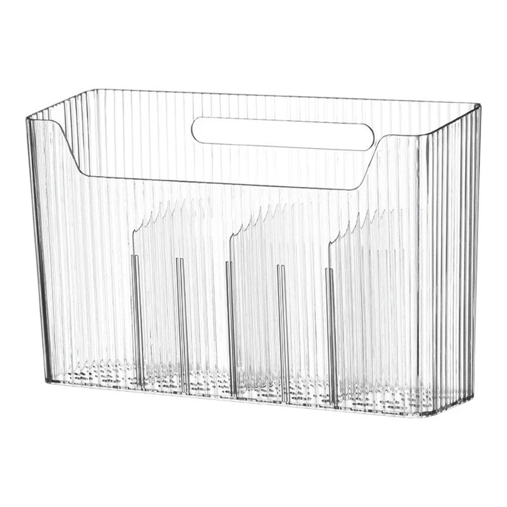 Wall Mounted Kitchen Storage Box with Drain Holes for Fruit Use