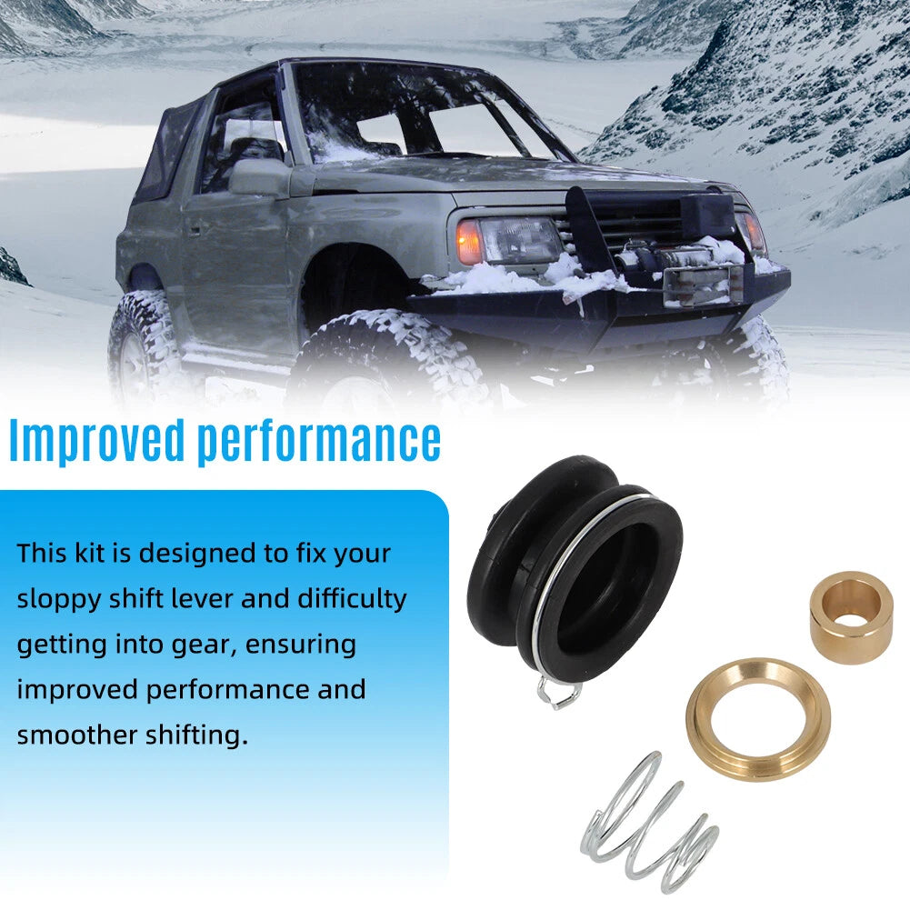 Shifter Bushing Repair Kit for Suzuki Sidekick, Geo Tracker (5 Speed)