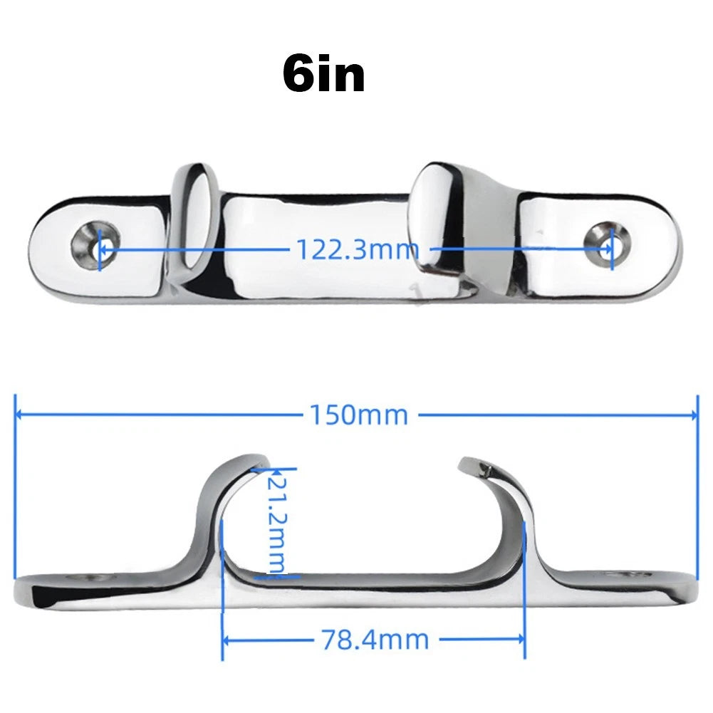 316 Stainless Steel Boat Rope Guide for Secure Deck Applications