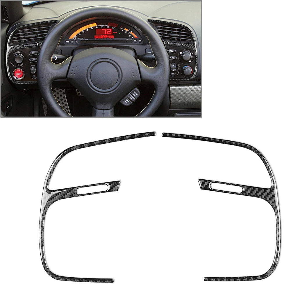 Dashboard Air Vent Outlet Trim for Honda S2000 (2000–2009) - Black