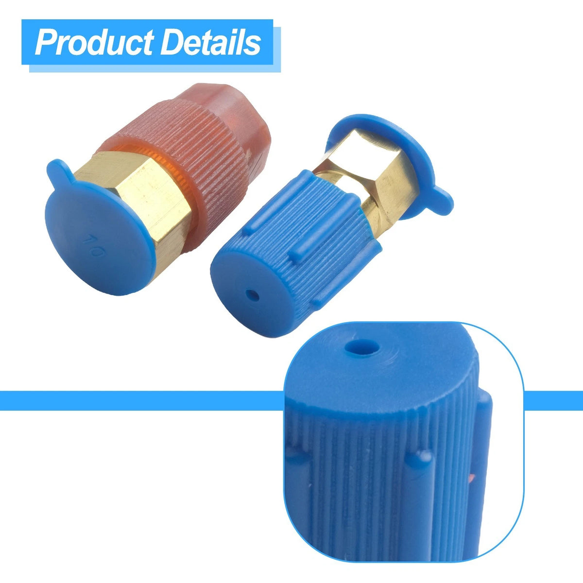Installation R22 to R134a Adapter Retrofit with Screw Connection