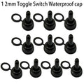 10 Pack Rubber Boot Cover for Toggle Switch (12mm) Waterproof Cap