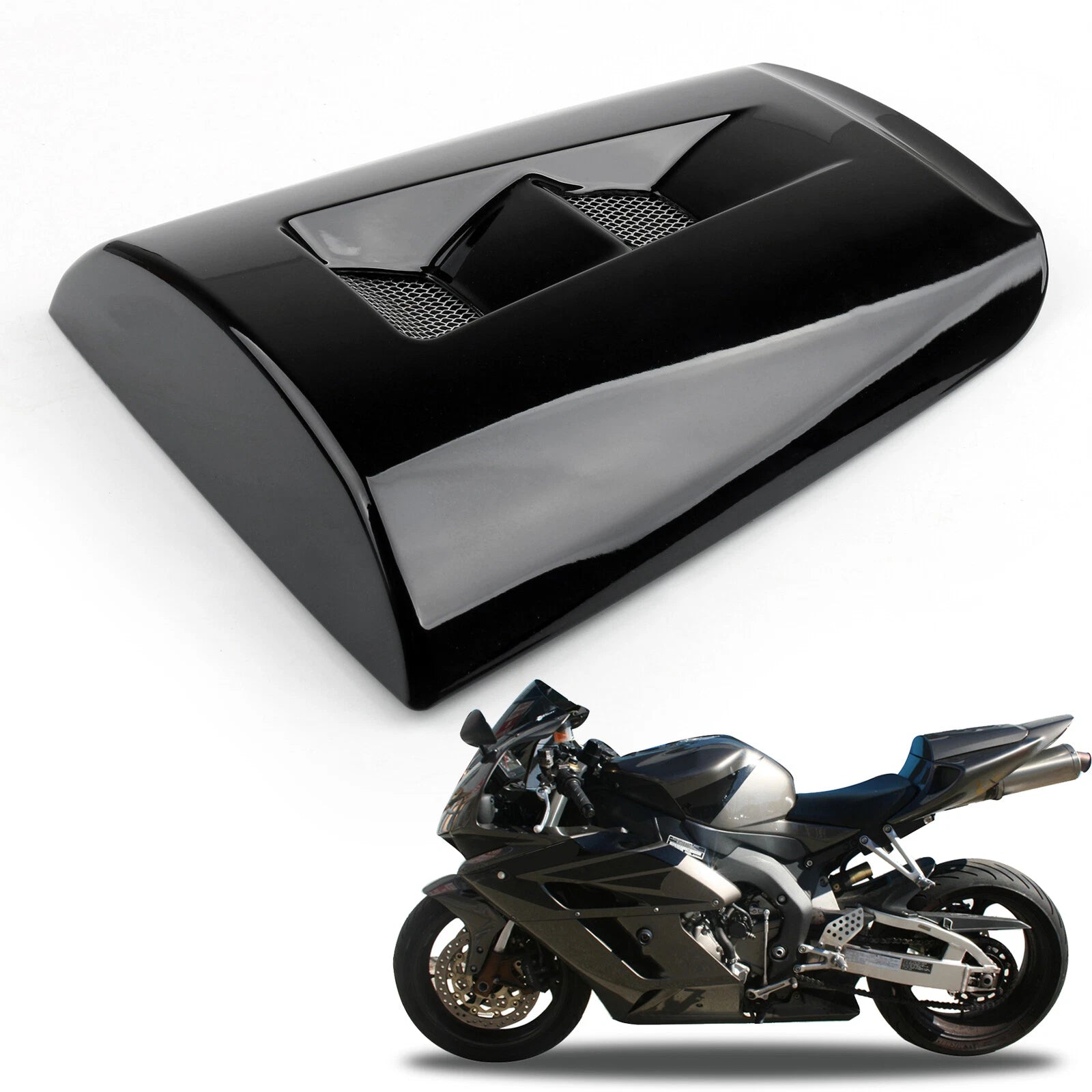 Rear Seat Cover Cowl for Honda CBR1000RR (2004–2007) Black