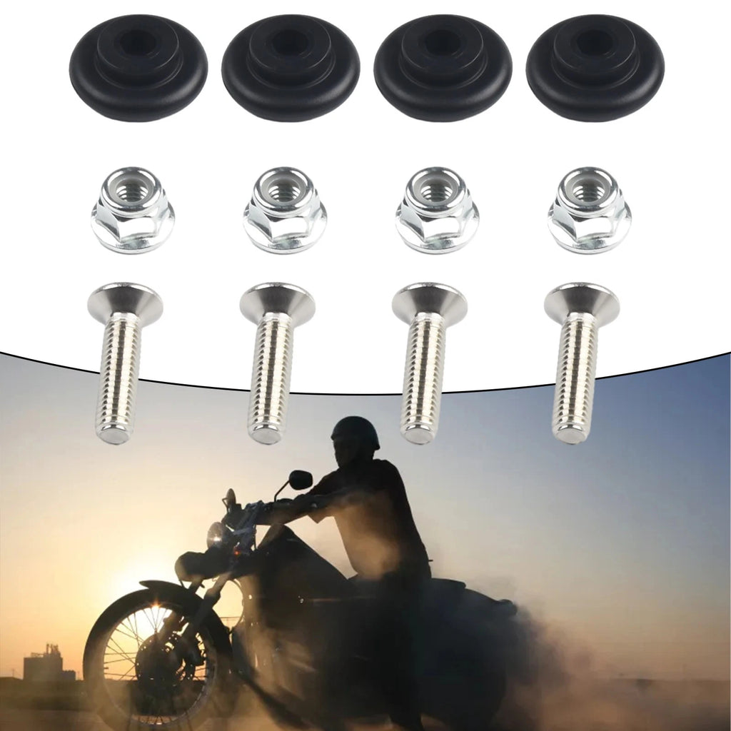 12X Bushing Pad for Motorcycle Luggage Storage Box