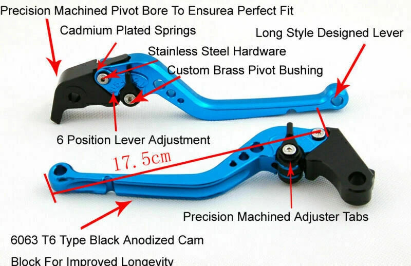 Brake Clutch Lever for Suzuki GSXR1300 GSF GSX Bandit BL1000 SV1000 (T9)