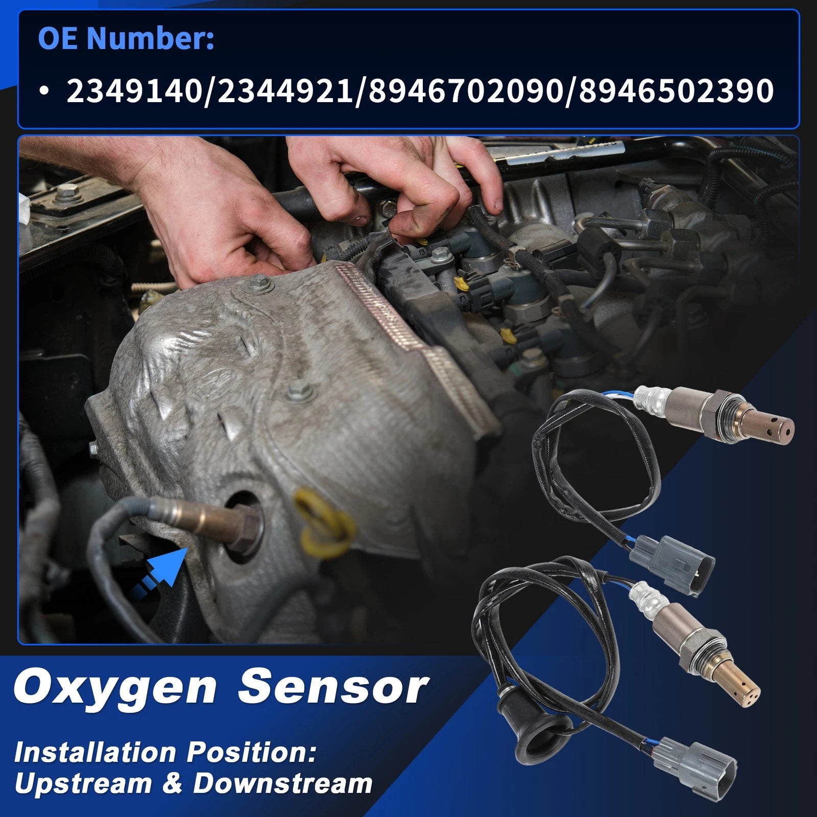 Oxygen Sensor Upstream Downstream for Toyota Camry 3.5L V6 (2018–2020)
