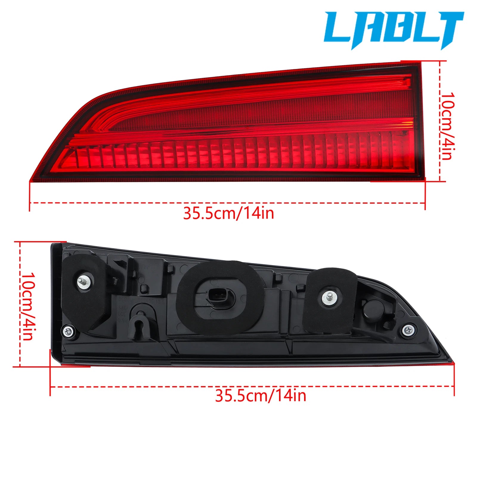 Right Inner Tail Light Halogen for Honda Pilot (2016–2018) LABLT