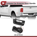 Tailgate Exterior Door Handle Replacement for Chevrolet Silverado Sierra (2014–2020)