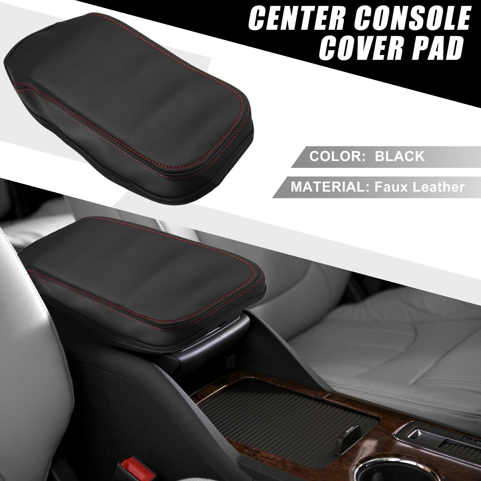 Armrest Seat Box Cover Protector for Nissan Sentra (2013–2019)