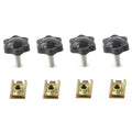 4X Saddlebag Lock Mounting Bolt Screw for Harley FLHT FLHTCU