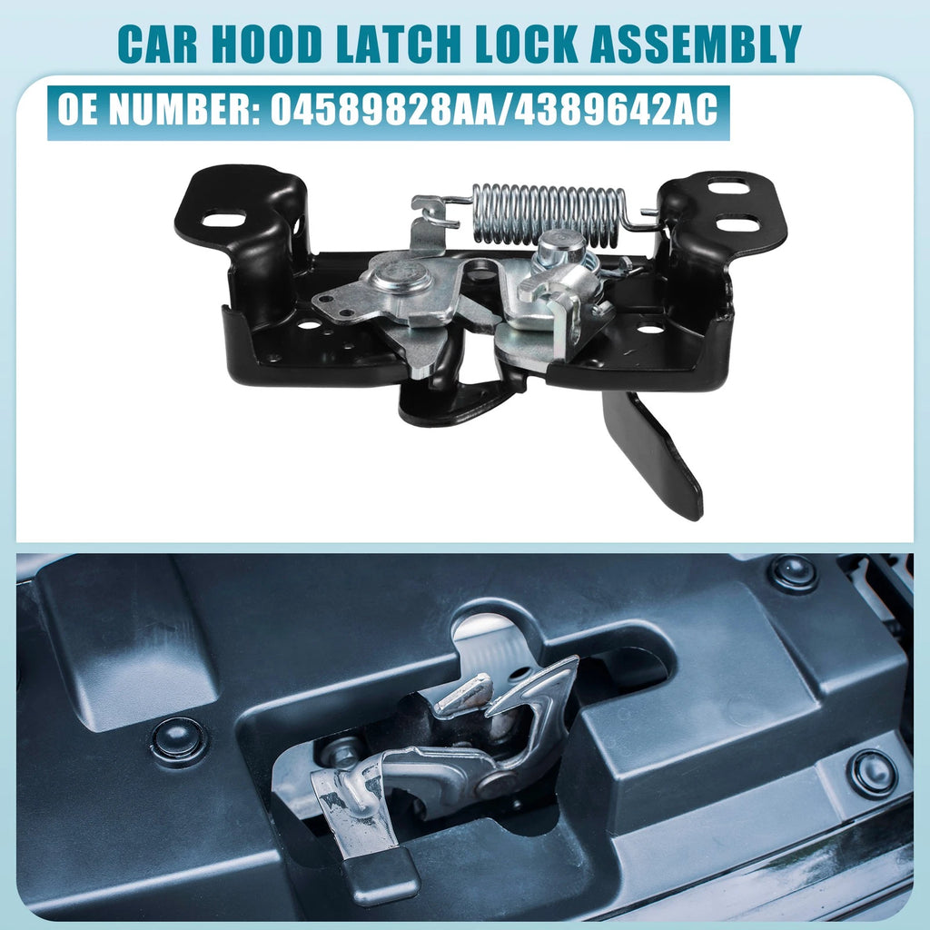 Car Hood Latch Lock Assembly Replacement for Dodge Journey (2009–2020)