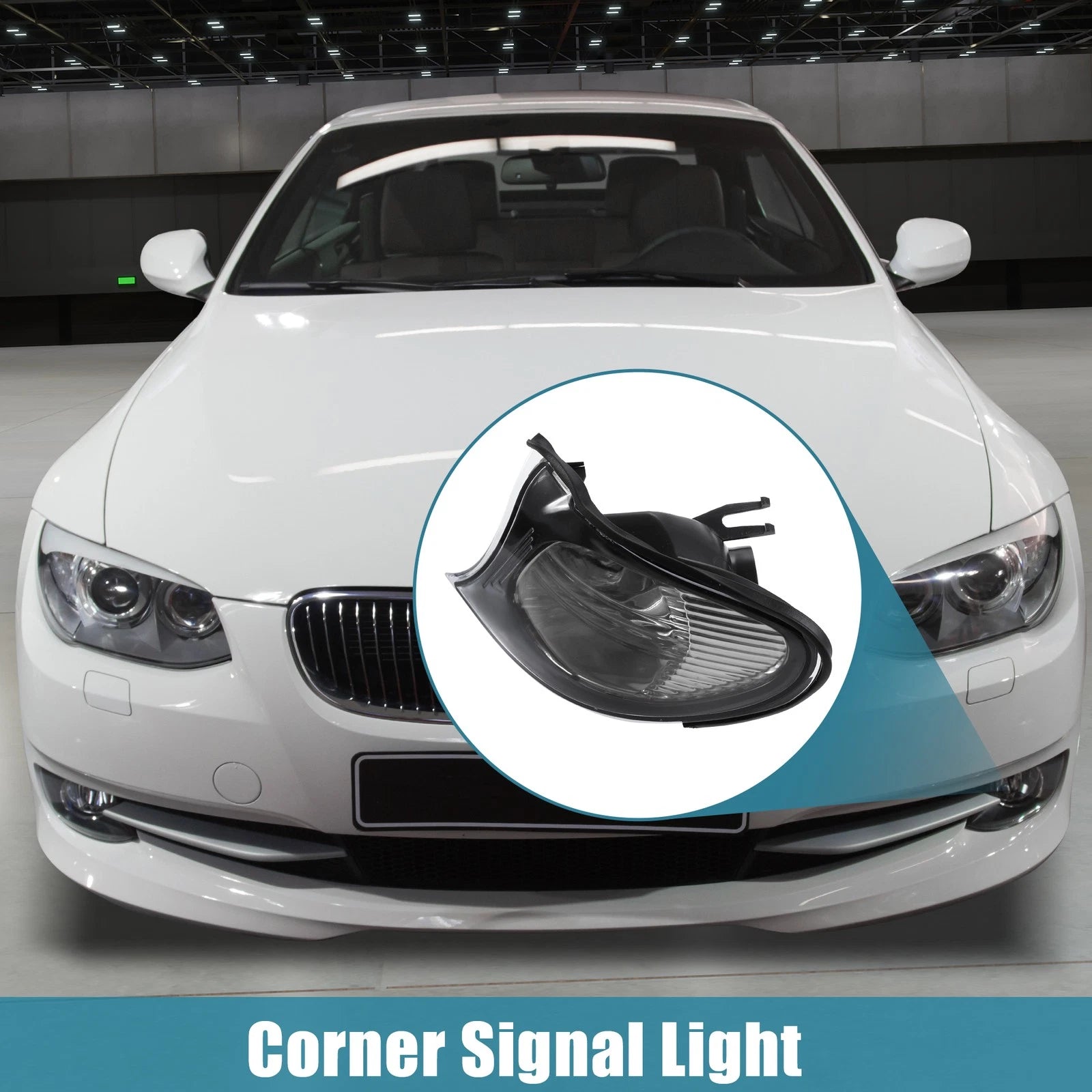 Clear Side Marker Turn Signal Light Lamp for BMW E46 3 Series (2002–2005)