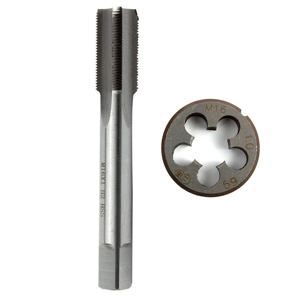 M16x1mm Tap & Die Set for Metric Threads (Right-Hand)