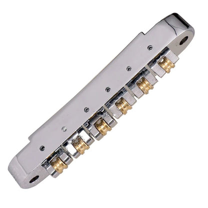 6-in-1 Roller Bridge Tremolo Saddles for Electric Guitar (Universal Fit)