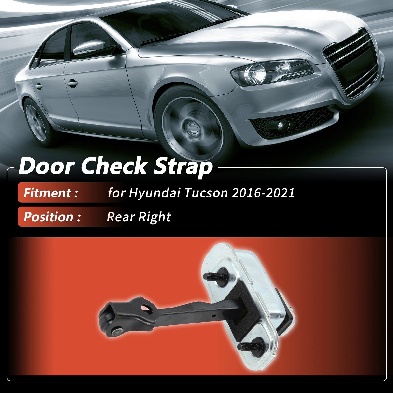 Rear Right Door Check Strap Replacement for Hyundai Tucson (2016–2021)