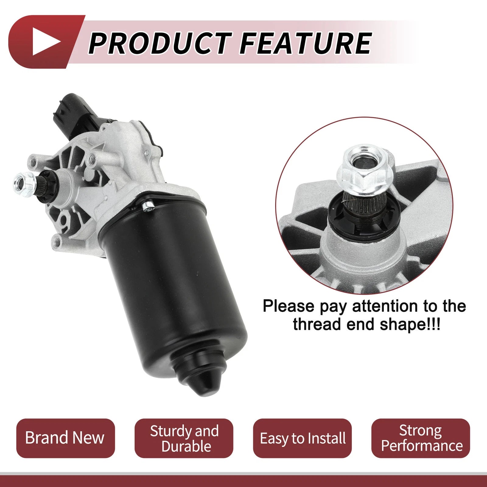 Front Windshield Wiper Motor for Jeep Commander (2006–2007) No. 5183007AA