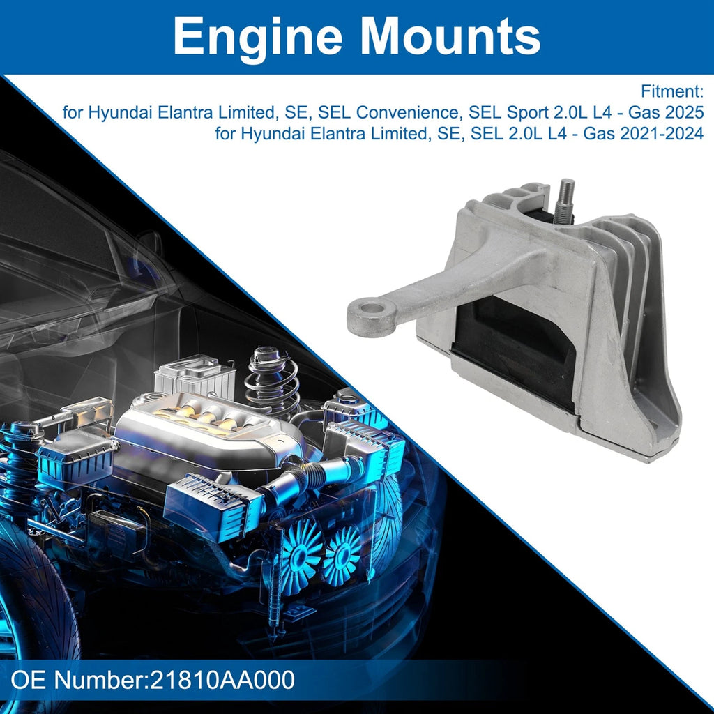 Hydraulic Right Engine Mount Replacement for Hyundai Elantra (2021–2025)