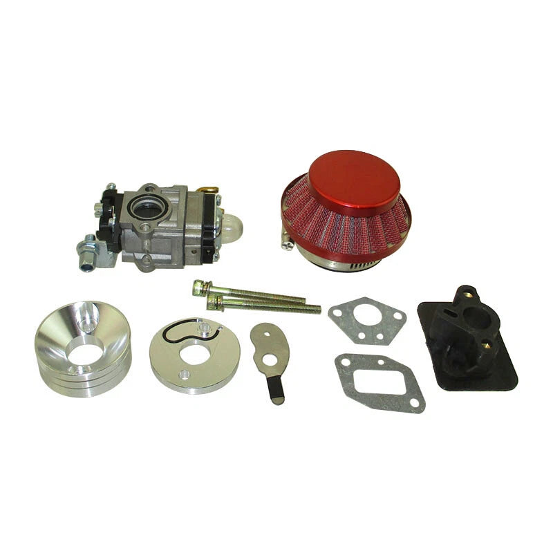 15mm Carburetor Air Filter Alloy Stack for Goped EVO 33cc 43cc 49cc