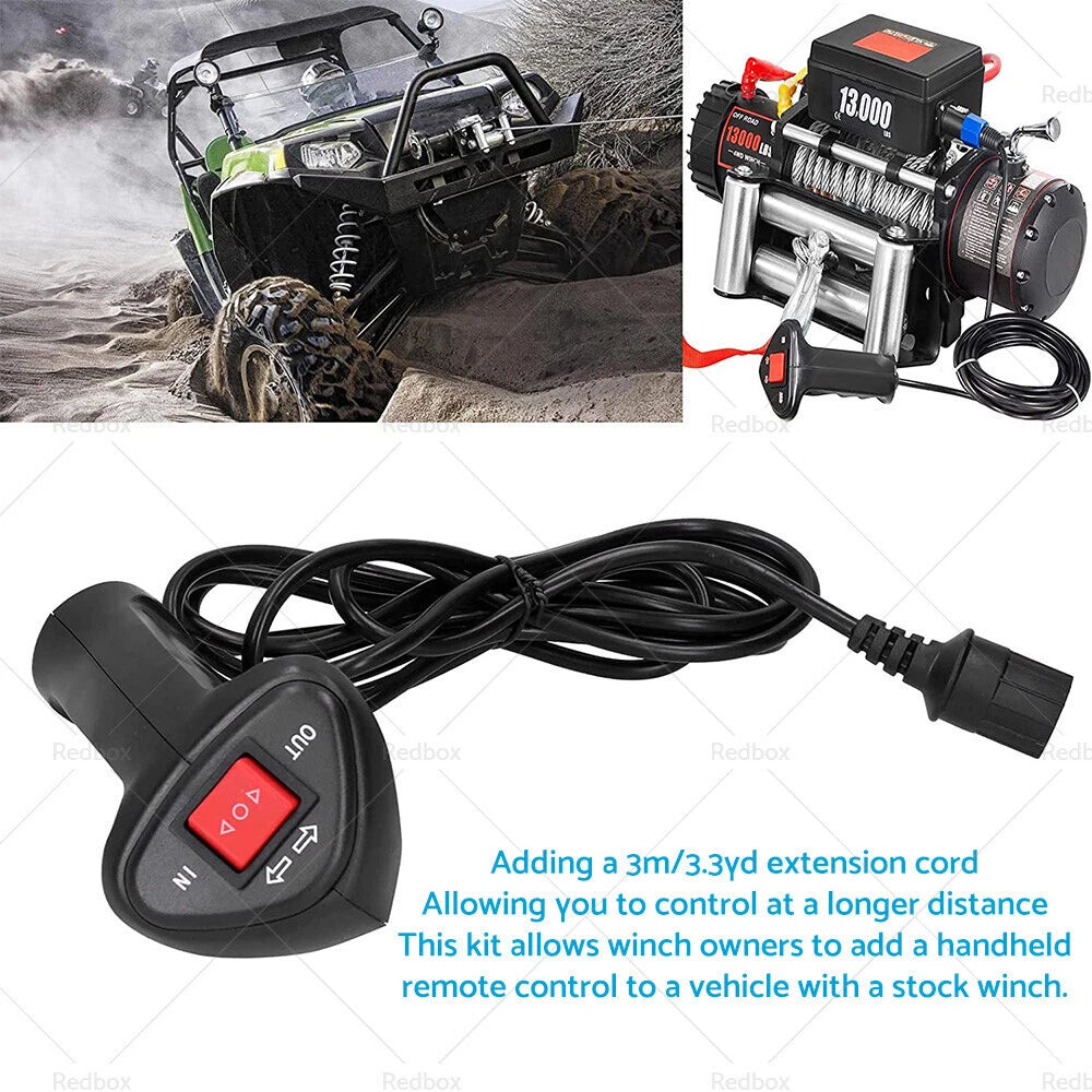 Winch Remote Controller for Offroad Vehicle (12V 24V) 02