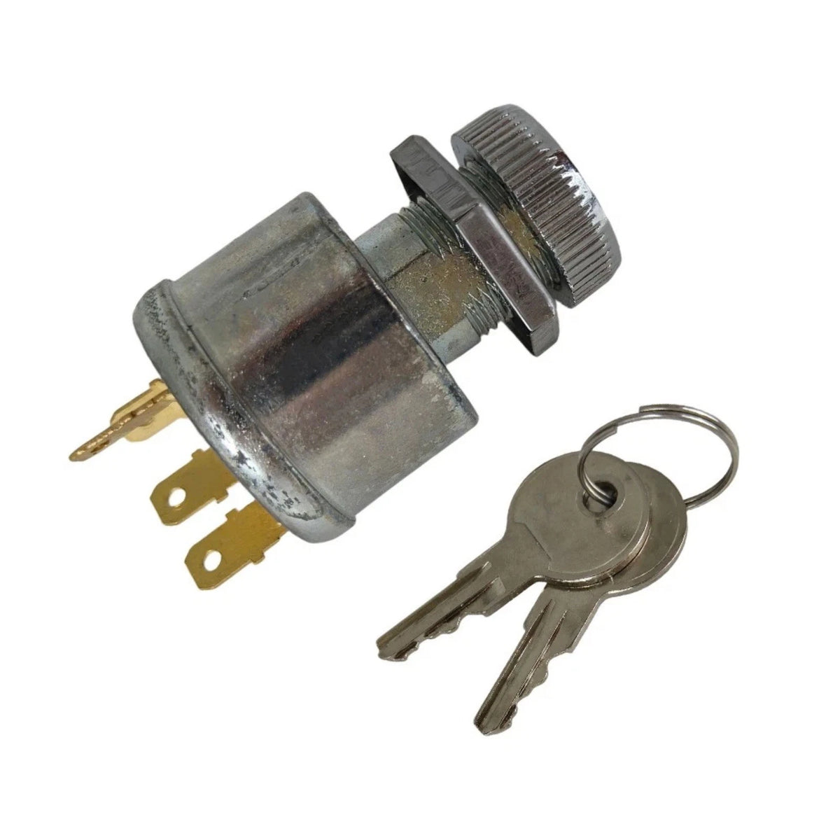 Ignition Switch for EZGO Golf Cart (1981–Present) 33639-G01, 4 Terminal w/ Keys