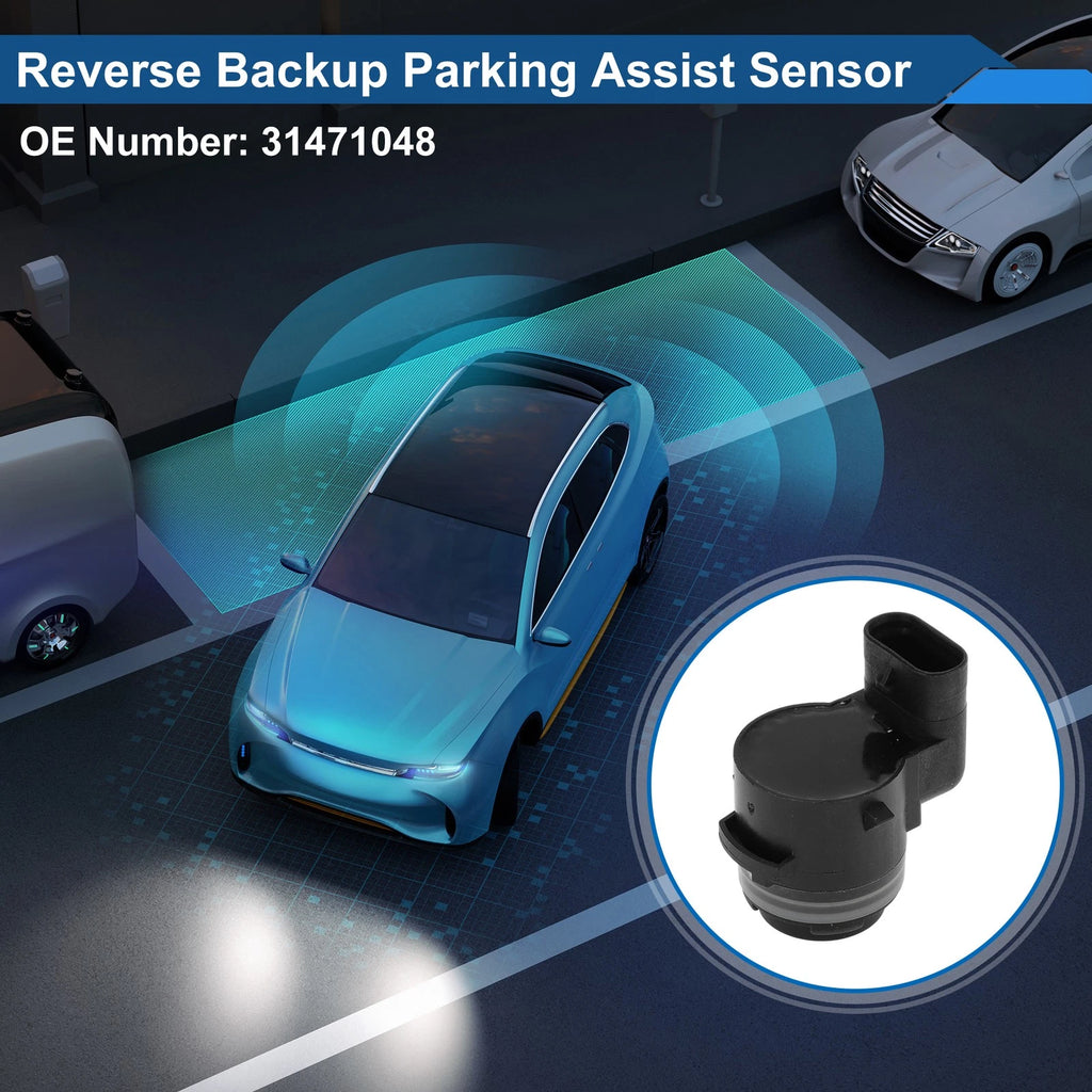 Reverse Backup Parking Sensor for Volvo XC90 (2016–2019) No.31471048 Black
