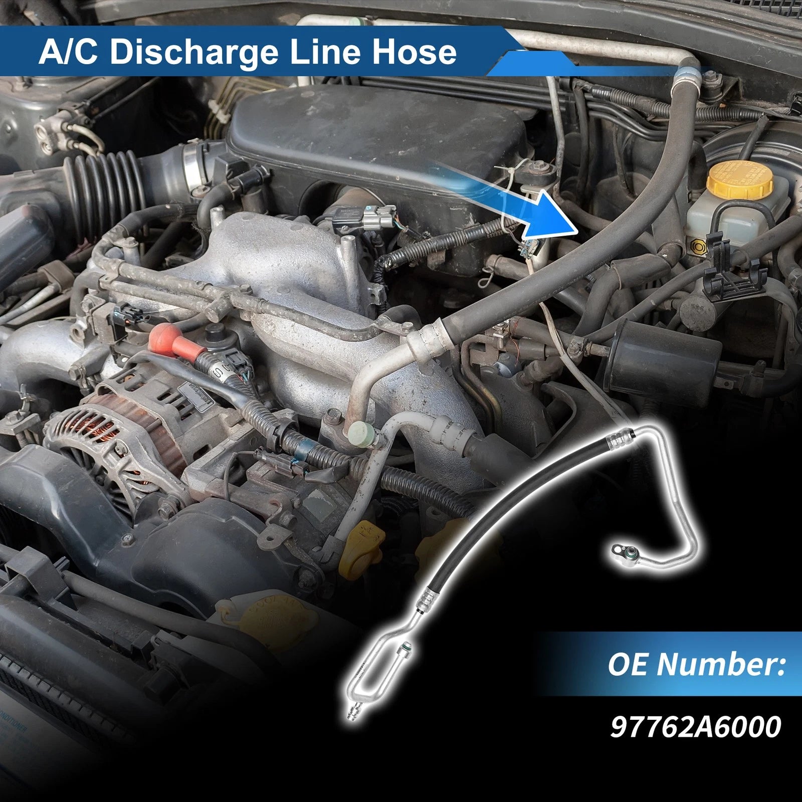 A/C Refrigerant Liquid Hose Replacement for Hyundai i20 (2014–2020)