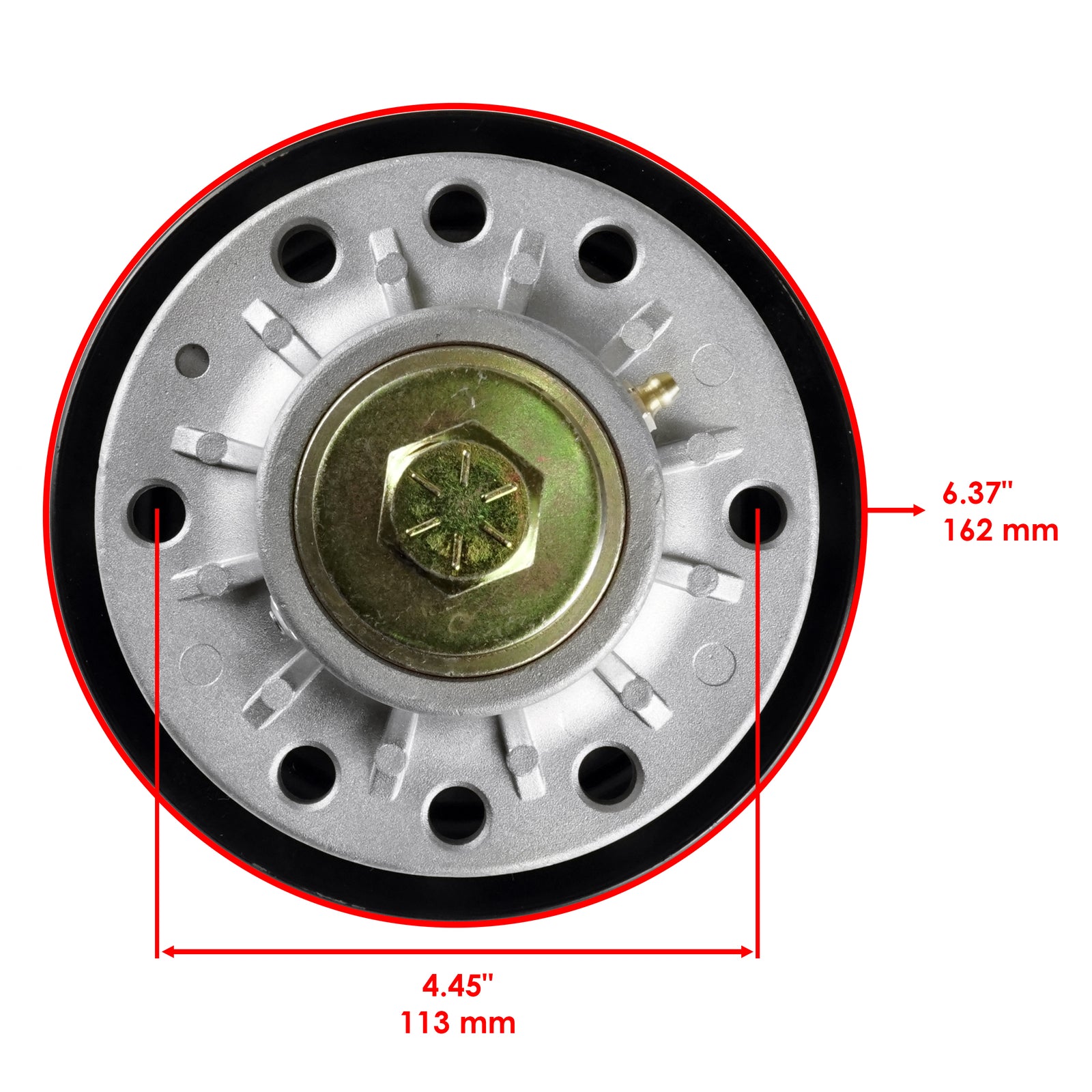 Spindle with Pulley Replacement for Exmark LZ26KC LZ27DD LZ31BV (60")