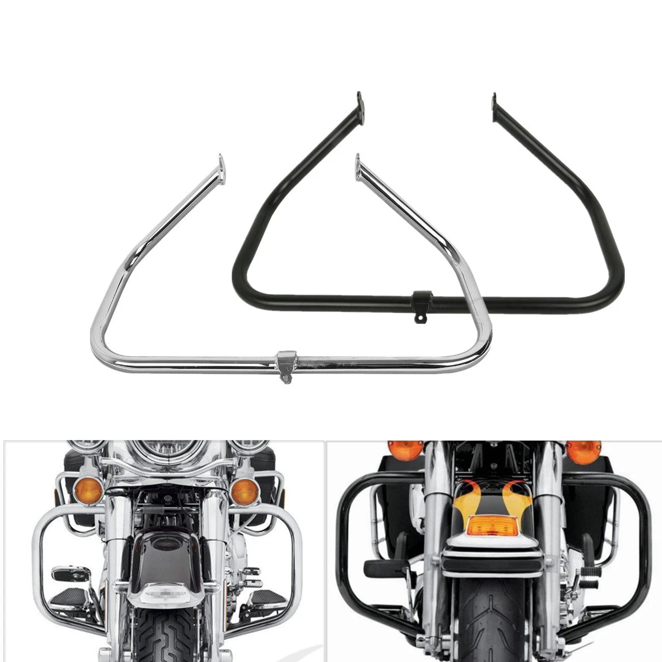 1 1/4" Highway Engine Guard Crash Bar for Harley Touring (1997–2024)