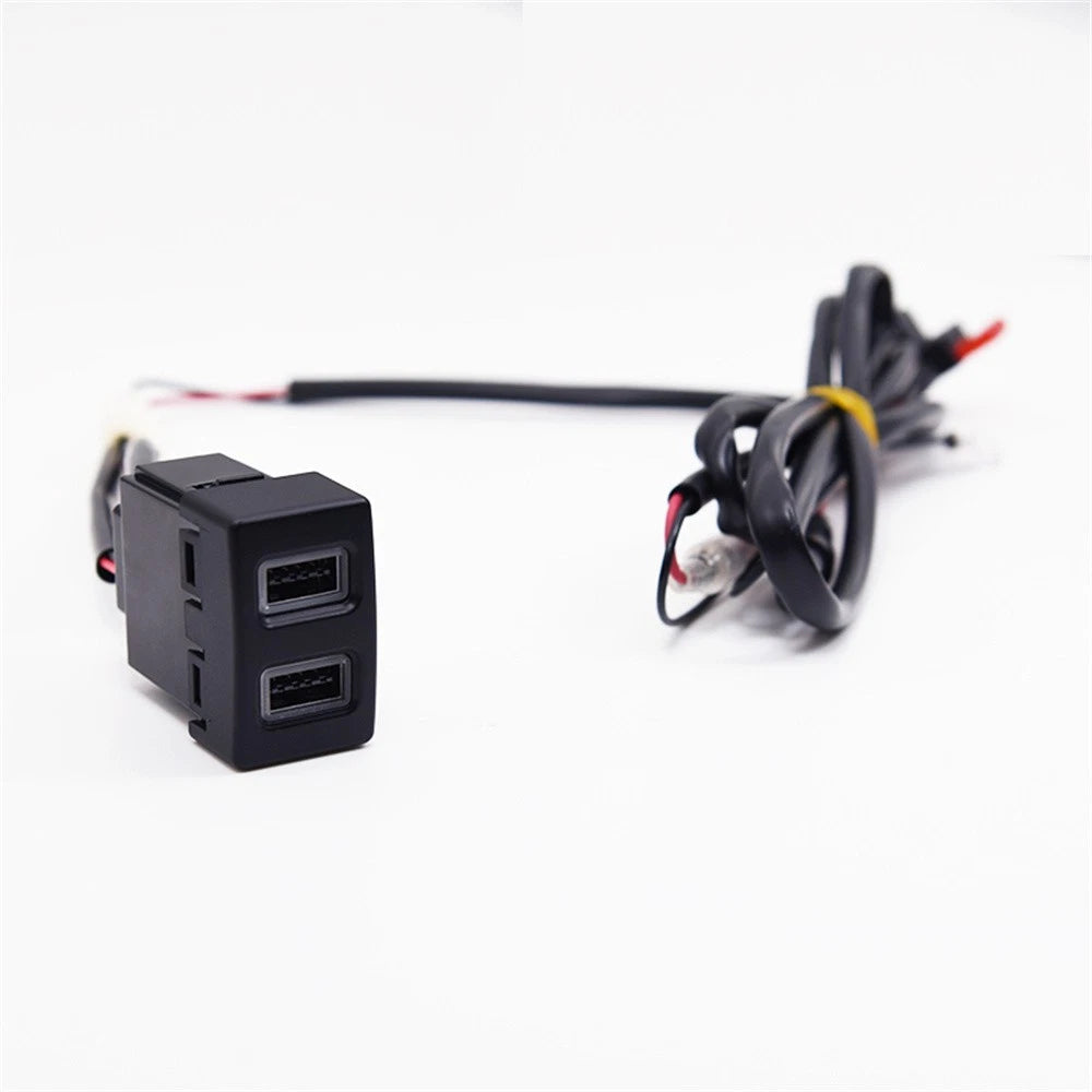 18W Dual USB Fast Charging Car Charger for Mazda 6/3/5/2 CX-7 (2010–2020)