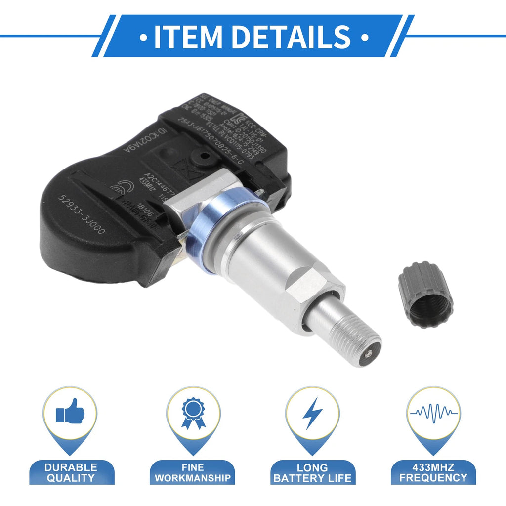 TPMS Sensor No. 529333J000 for Hyundai IX55 (2007–2012)