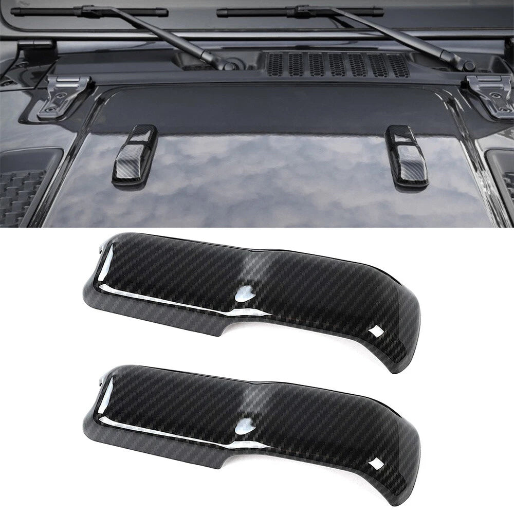 Hood Hinge Cover for Jeep Wrangler JL (2018–Present) & Gladiator JT (2020–Present)