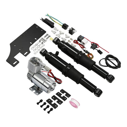 Rear Air Ride Suspension for Harley Touring Bagger Road King Glide (1994–2024)