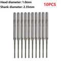 Solid Bits 1mm 2.35mm for Agate Bowlder Diamond Steel Drilling