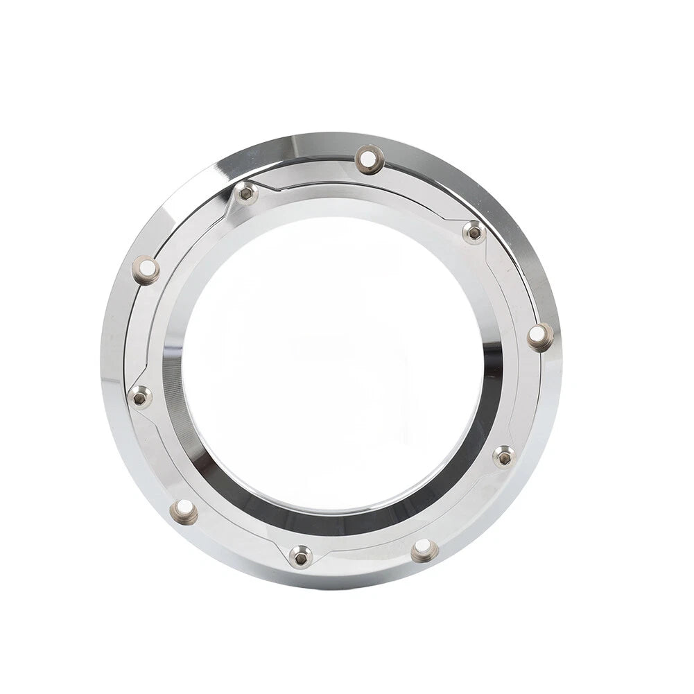 Clear Engine Derby Cover for Harley Street Glide FLHX Road King FLHR (2016–2022)