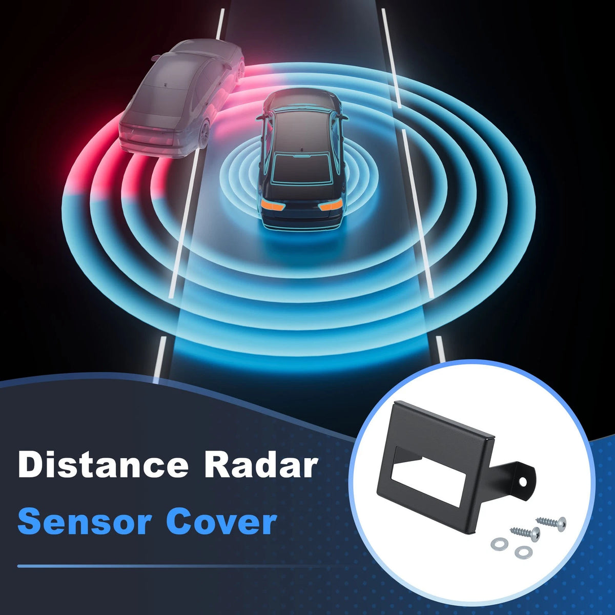 Distance Radar Sensor Protector Cover for Honda CR-V 2017-2022